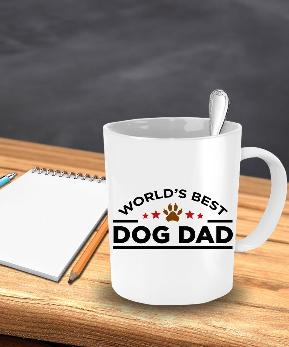 World's Best Dog Mom and Dad Ceramic Mugs