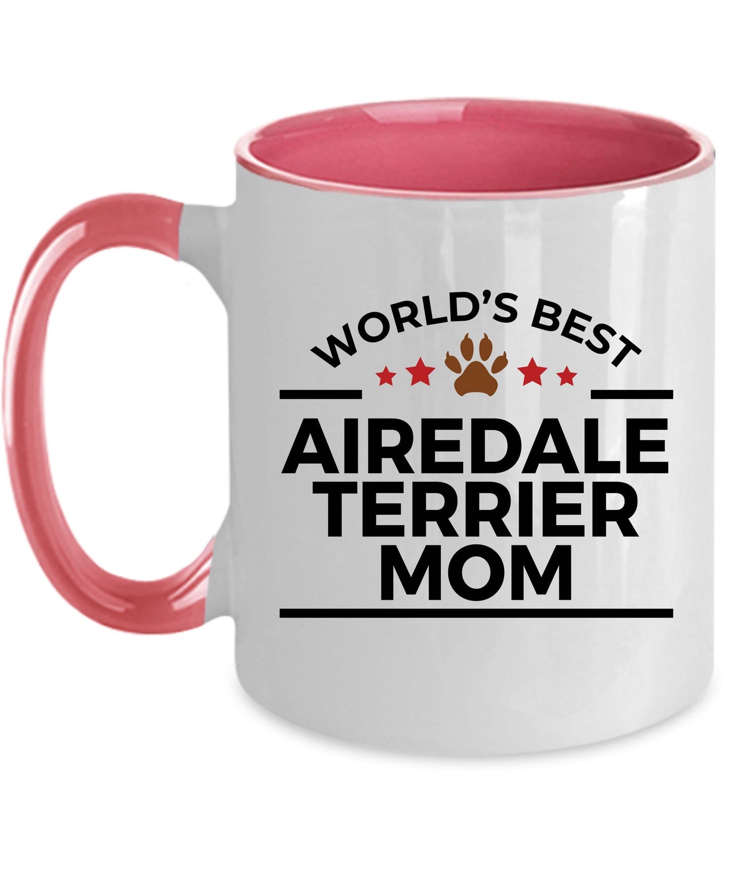 Airedale Terrier Dog Mom Coffee Mug