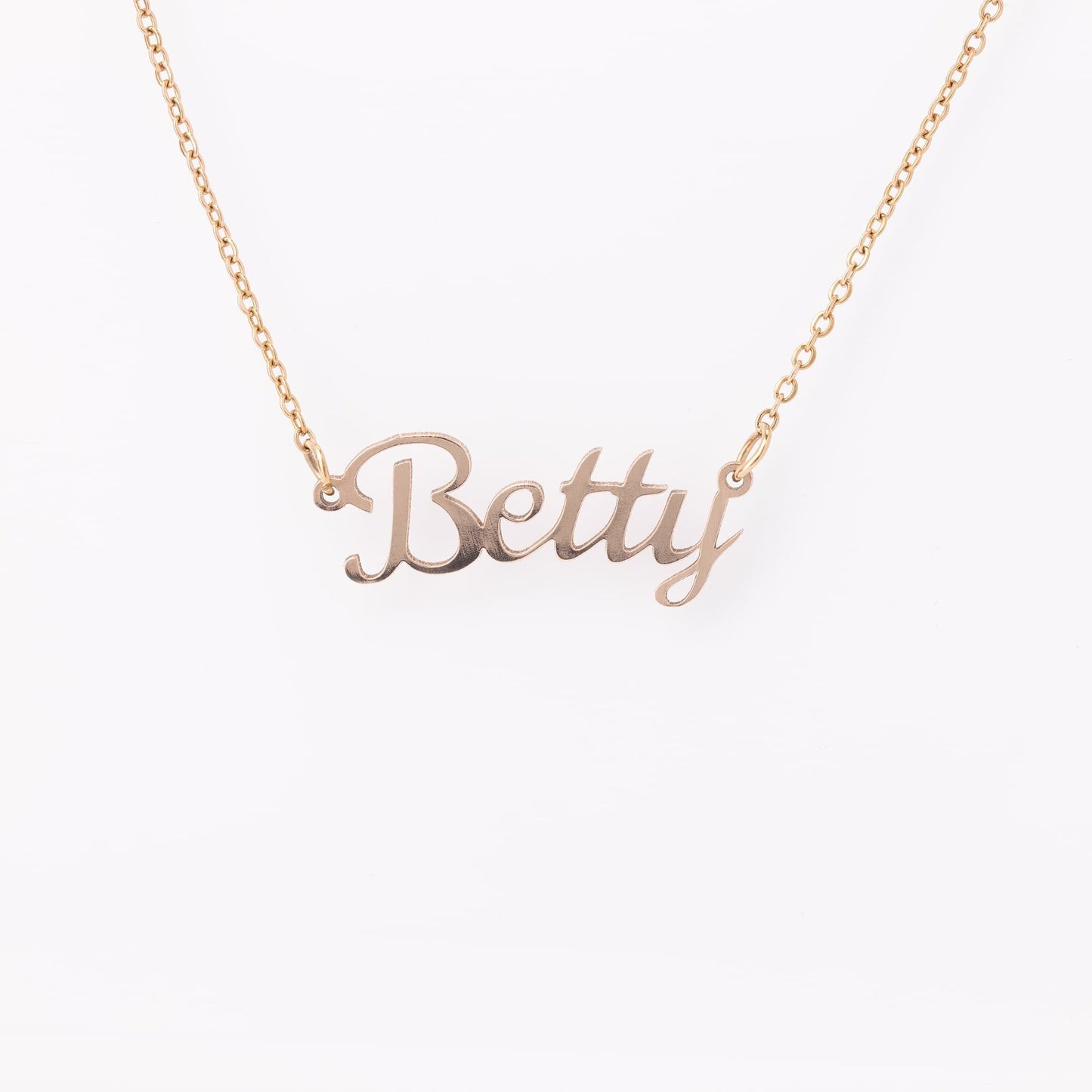 Personalized Name Script Necklace