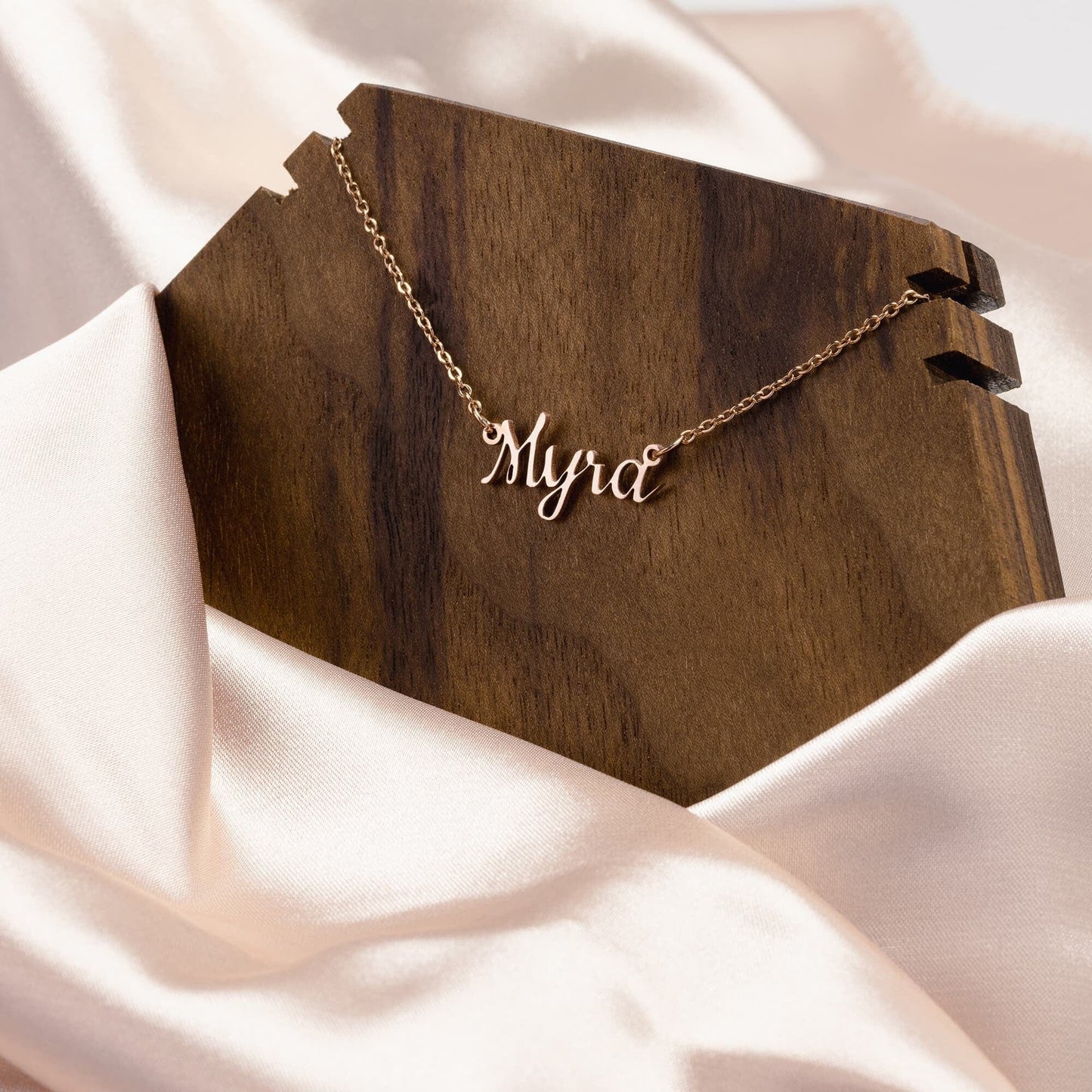 Personalized Name Script Necklace