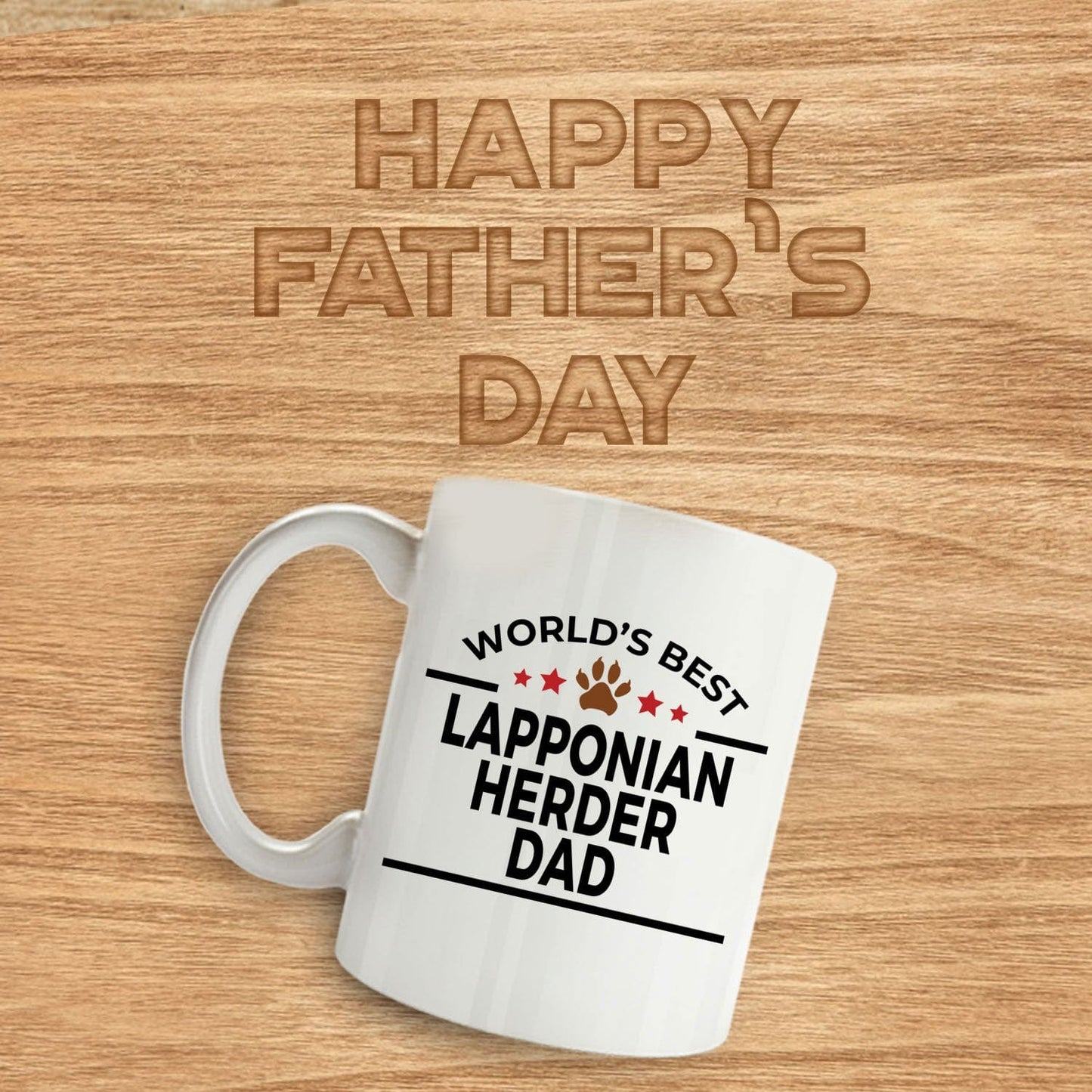 Lapponian Herder Dog Dad Coffee Mug