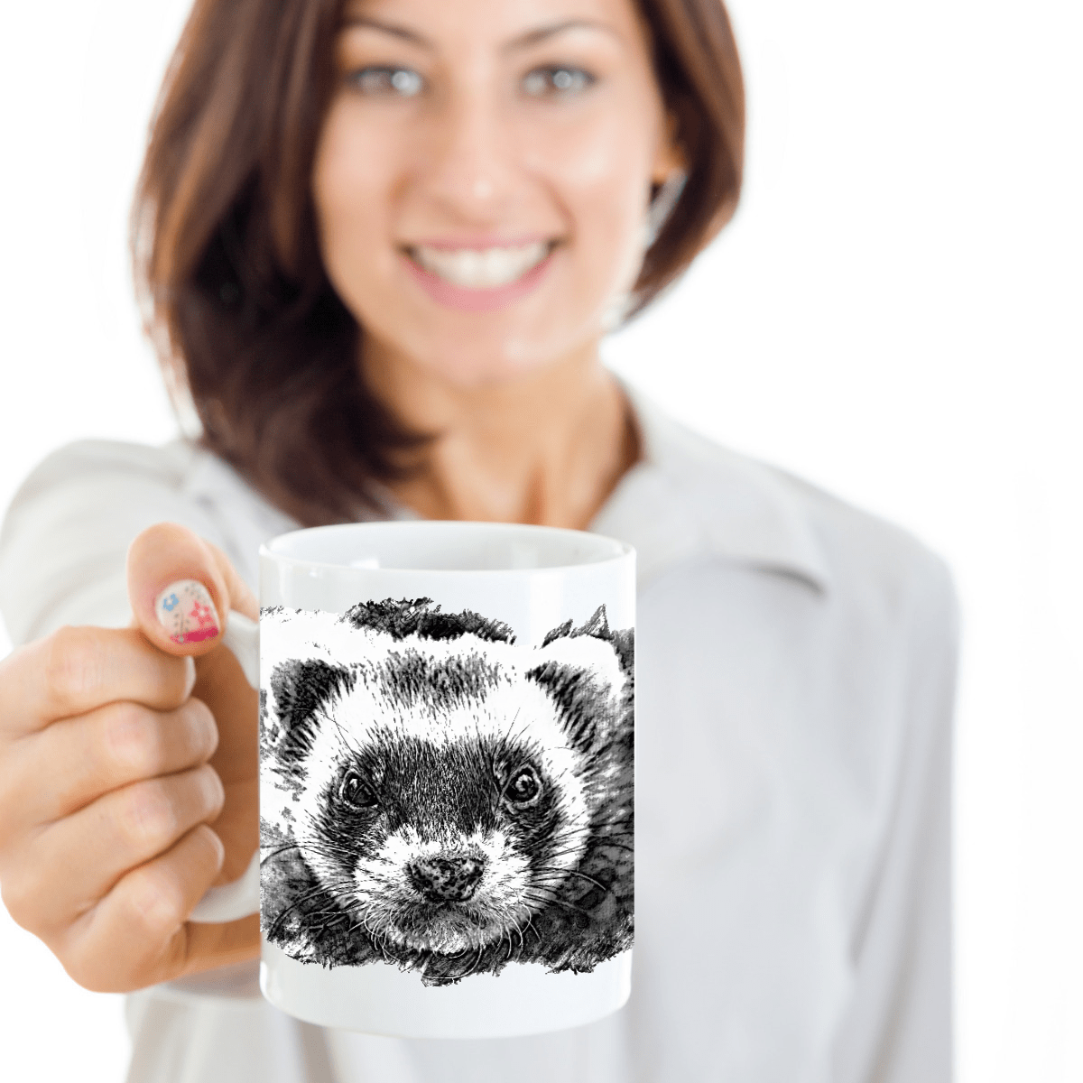 Ferrets Rock Pet Lover Coffee Mug