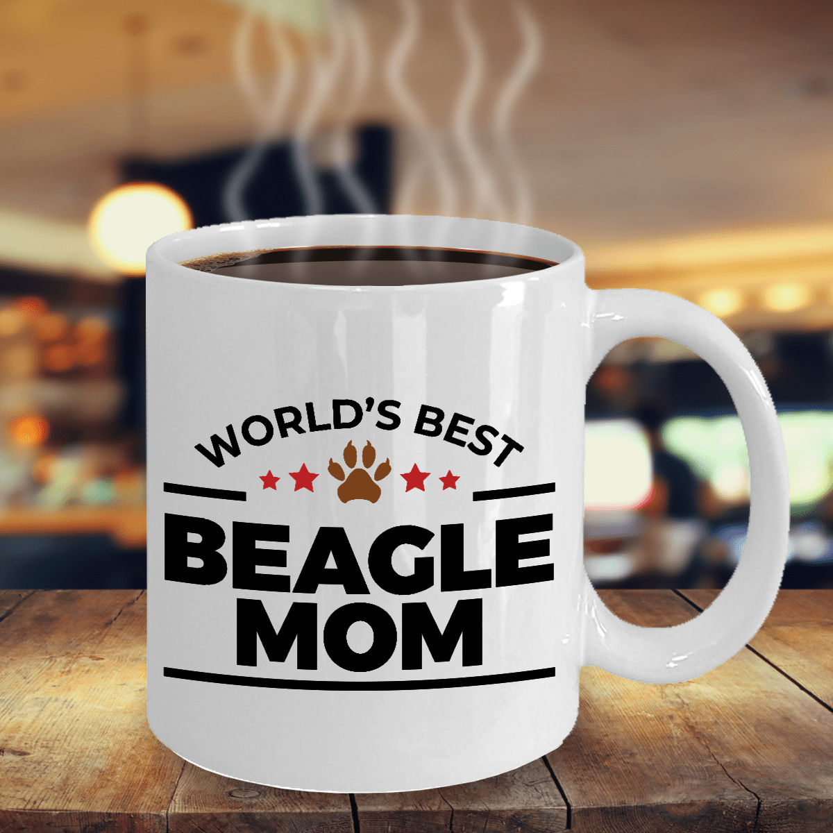 Beagle Dog Mom Coffee Tea Mug