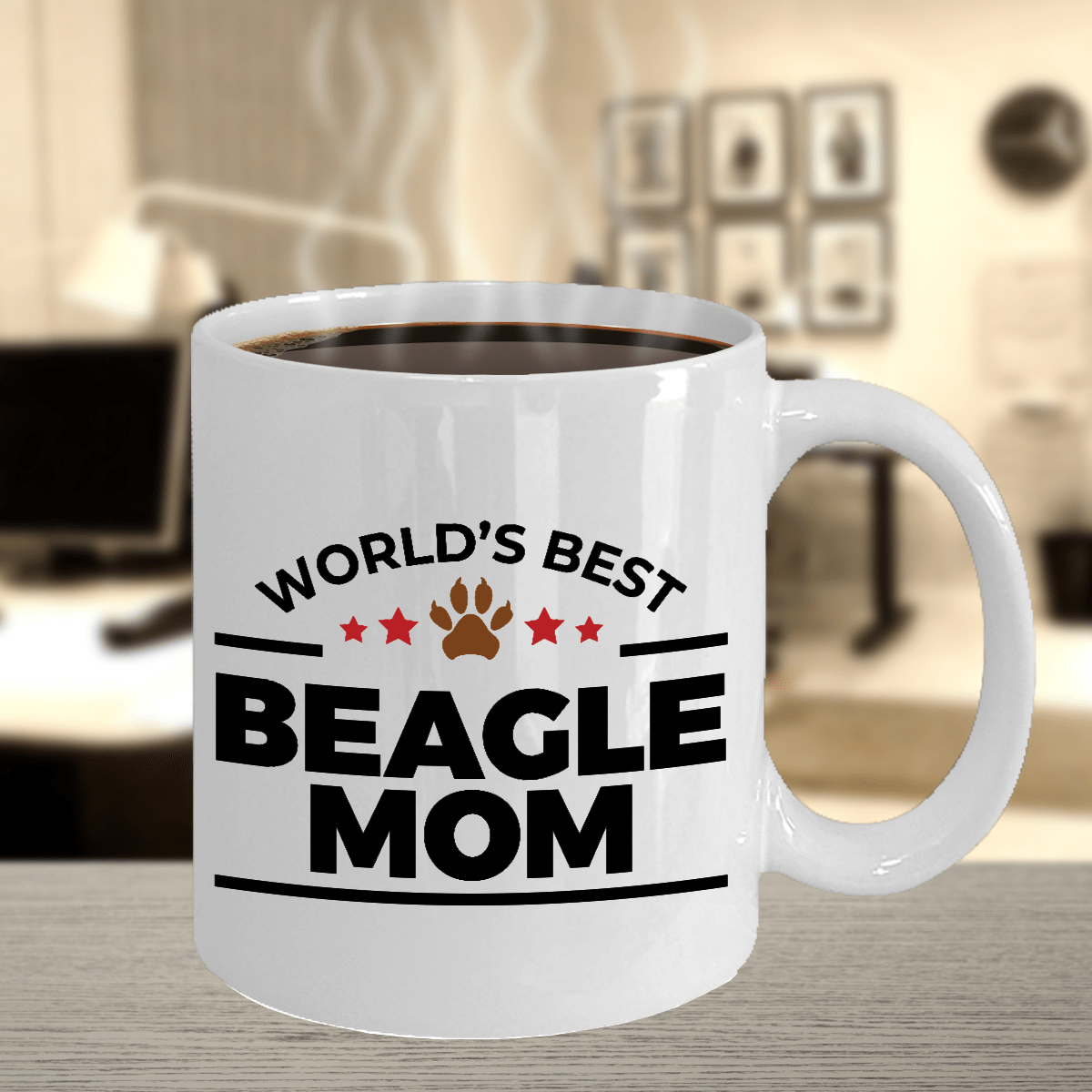 Beagle Dog Mom Coffee Tea Mug