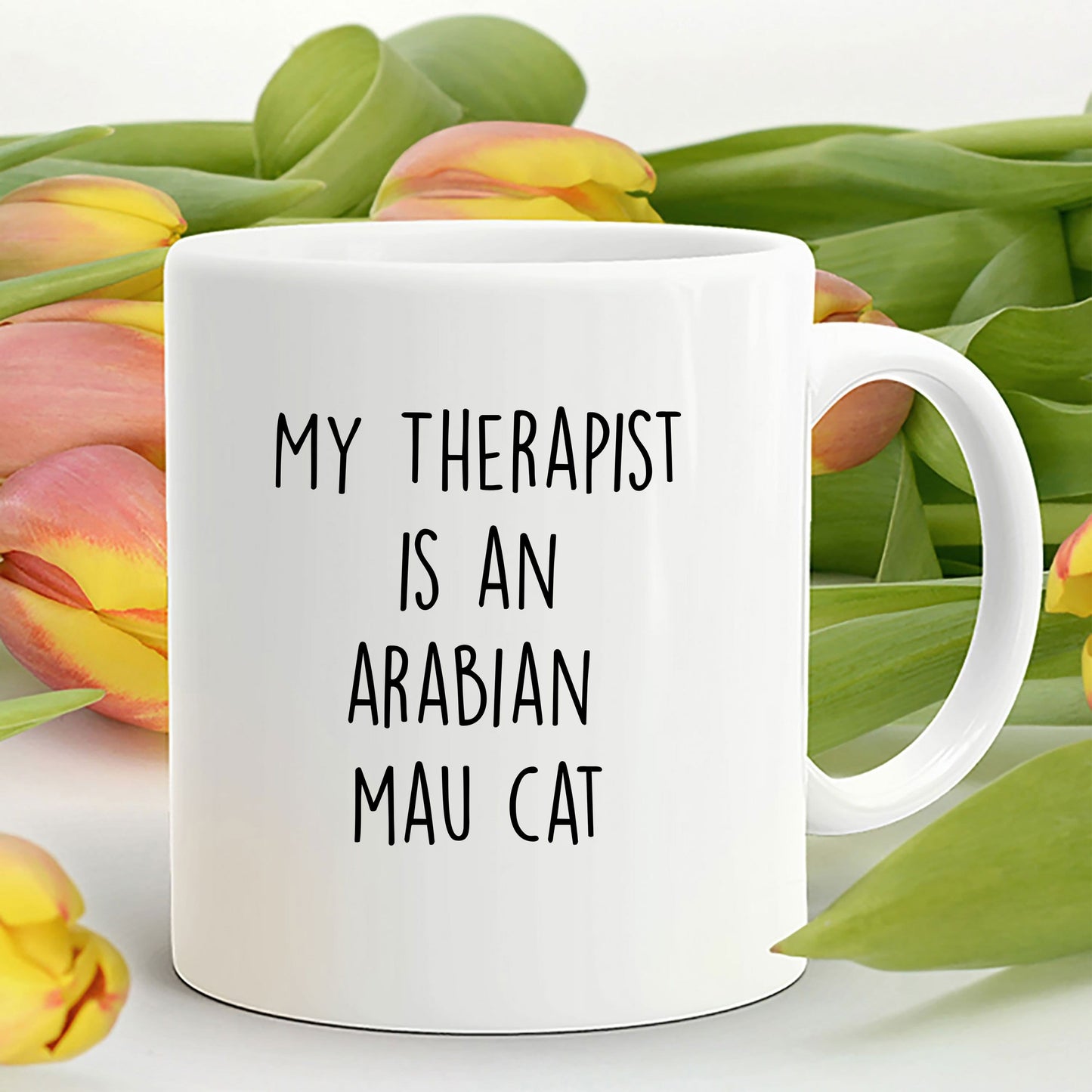 arabian mau cat mug