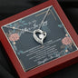 Gift for Mother-in-Law from Daughter-in-Law Heart shaped pendant Necklace