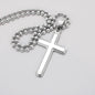 Grandson Engraved Cross Necklace