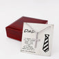 Funny Gift For Dad from Daughter Cross Pendant Necklace