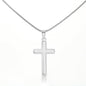 Grand-daughter Pendant Engraved Cross Necklace