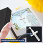Personalized Cross Pendant Necklace Gift for Mother from Son