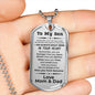 gift for son pendant necklace