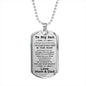 gift for son pendant necklace