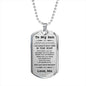 gift for son pendant necklace