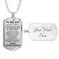 gift for son pendant necklace