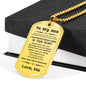 gift for son pendant necklace