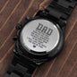 Dad Engraved Wrist Watch