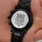 Dad Engraved Wrist Watch