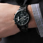 Custom Engraved Black Wrist Watch