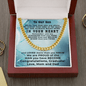 Son Graduation Gift Thick Chain Necklace