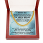 Son Graduation Gift Thick Chain Necklace