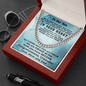 Son Graduation Gift Thick Chain Necklace