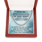 Son Graduation Gift Thick Chain Necklace