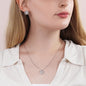 Gift for Mom CZ Pendant Necklace Earring Set