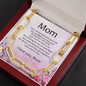 Gift for Mom Forever Linked CZ Pendant Necklace