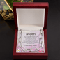 Gift for Mom Forever Linked CZ Pendant Necklace