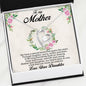 Dazzling Gift for Mother from Daughter Forever Love Heart Pendant Necklace