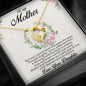 Dazzling Gift for Mother from Daughter Forever Love Heart Pendant Necklace