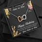 Birthday Gift for Sister-in-Law Hearts Pendant Necklace