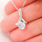 Mother and Son with Hearts as One Necklace