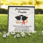Daughter Graduation Necklace Gift from Dad