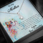 Mother and Daughter with Hearts as One Necklace