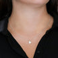 Mother and Son Special Bond Heart Necklace