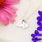 Mother and Son Special Bond Heart Necklace