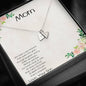 Mother and Son Special Bond Heart Necklace