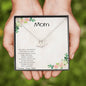 Mother and Son Special Bond Heart Necklace