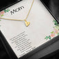 Mother and Son Special Bond Heart Necklace