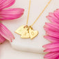 Mother and Son Special Bond Heart Necklace