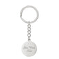 Dad of the Year Circle Pendant Key Chain - Engraving Available