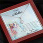 Mother and Daughter with Hearts as One Necklace