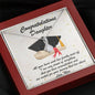 Daughter Graduation Necklace Gift from Mom
