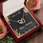 Birthday Gift for Sister-in-Law Hearts Pendant Necklace