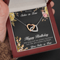 Birthday Gift for Sister-in-Law Hearts Pendant Necklace