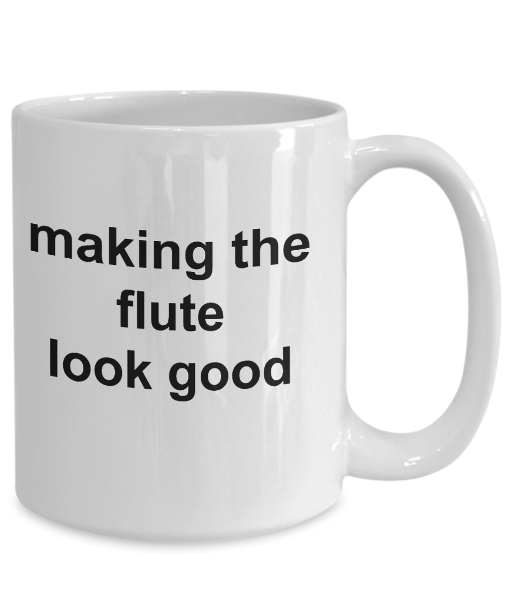 Funny Flute Player Mug