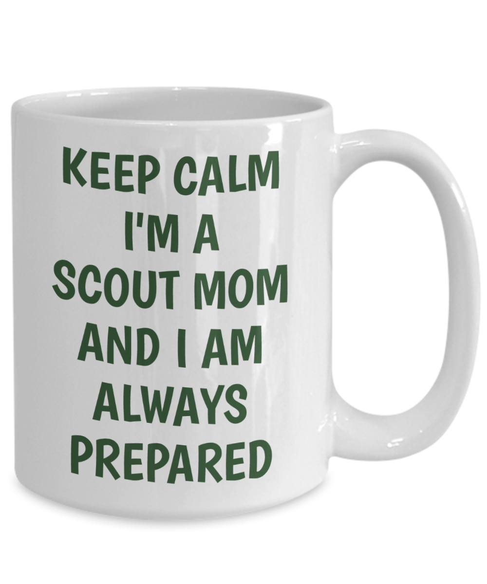 Keep Calm Scout Mom Mug