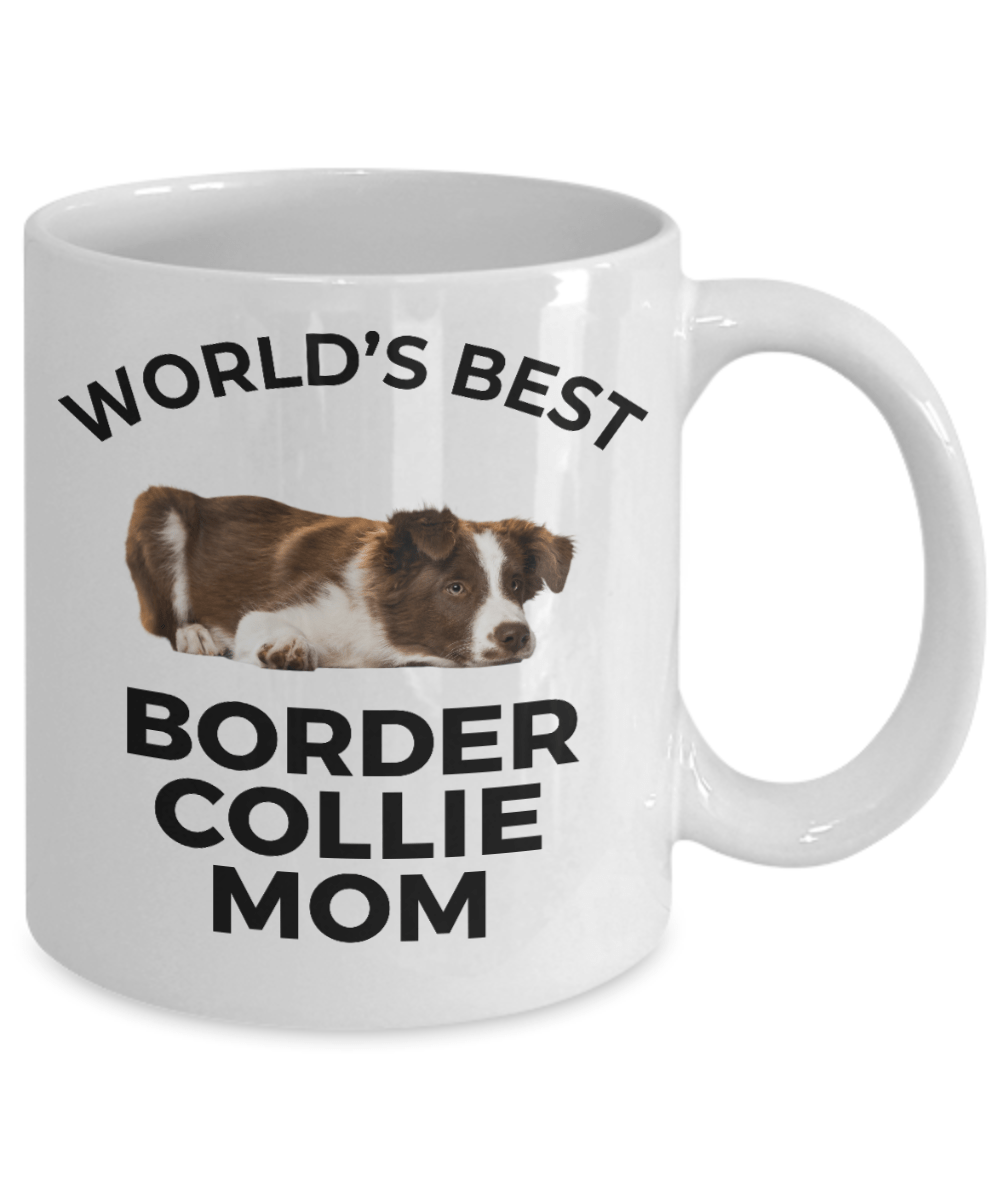 Border Collie Puppy Dog Mom Coffee Mug