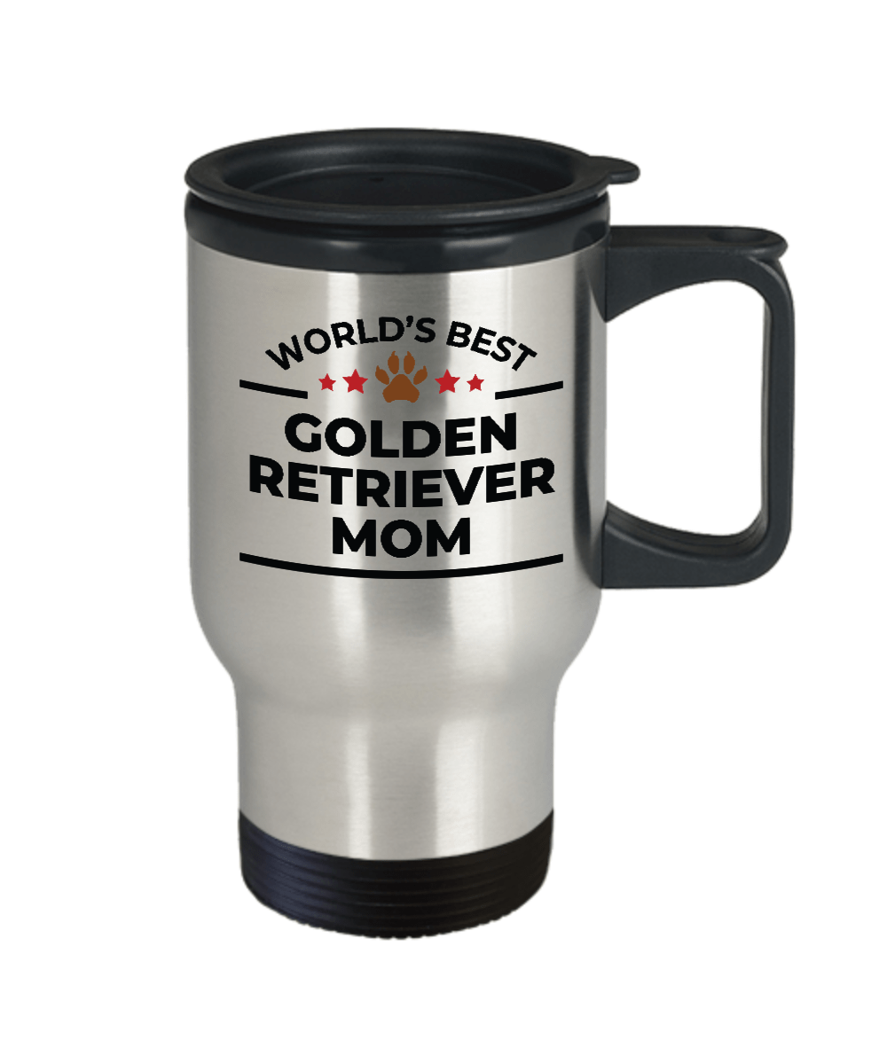 Golden Retriever Dog Mom Travel Coffee Mug